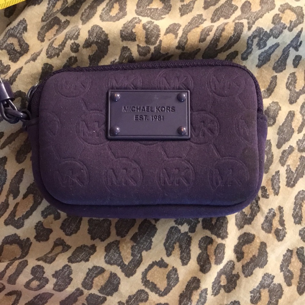 Michael Kors Purple Wristlet